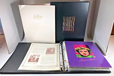 Marilyn Monroe Private Collector Binder Fan Club Posters Art Card Sets • $119.99