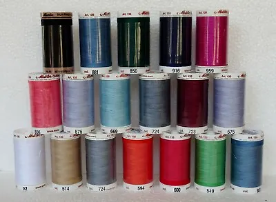 Mettler Thread Quilting Thread No. 40 100% Cotton 457 M 500 Yds. • $5.95