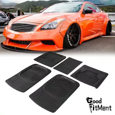For INFINITI G37 G35 5PCS Car Floor Mats All Weather Front Rear Liner Waterproof • $49.84