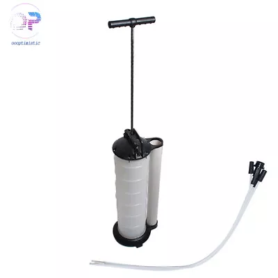 $44.74 • Buy Manual 7L Oil Changer Vacuum Fluid Extractor Pump Transfer Tank Remover W/ Hose