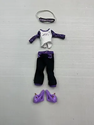 Monster High Room To Howl Bunk Bed & Clawdeen Wolf Doll Outfit PAJAMA SET • $55