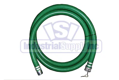 PVC Green Standard Suction Hose | 2  X 20 FT | Conventional Style | Assembly • $77.45