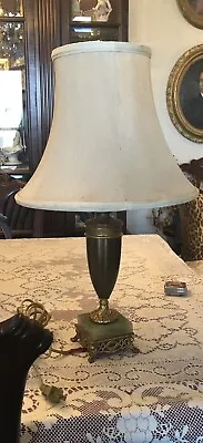 G.L. Co. Vintage Electric Table Lamp Italian Marble Base. • $99