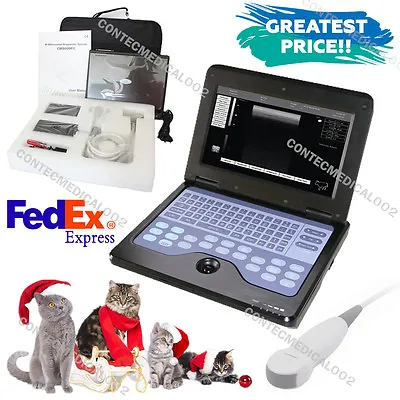 $1299 • Buy USA, Dogs/Cats Veterinary Ultrasound Scanner Machine Small Animal Micro Convex