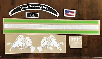 Marshall Football Helmet Decals -  75  Memorial Decals • $34.99