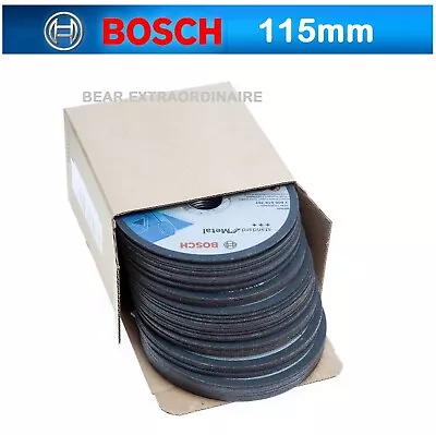 Bosch 115mm Thin Cutting Discs 1mm Wheel Metal Steel Stainless Slitting Cutter • £2.94