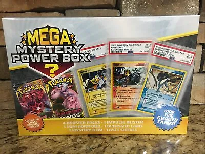 $59.99 • Buy 2022 Pokemon Meijer Mega Mystery Power Box New Factory Sealed! Vintage Packs 🔥
