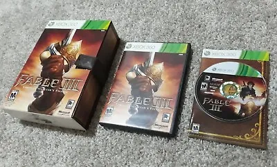 $29 • Buy Fable 3 III - Limited Collector's Edition (Xbox 360/One/X) Special