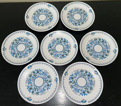 (7) Noritake Progression BLUE MOON 6 3/8  Bread And Butter Plates • $21