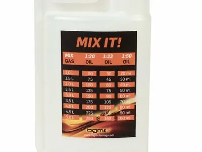 2 Stroke Oil Mixture Ratio Dosing Bottle 500ml Squeeze Jug Vespa Lambretta MX  % • $13.88