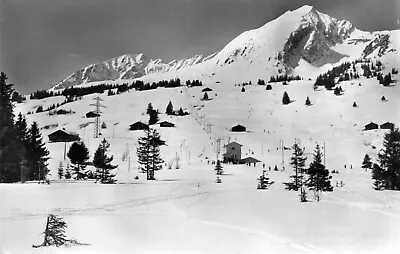 SWISSE CARD ORMONT UNDERSIDE Col Des Mosses TV Ski De L'Ecuellaz • $3.69