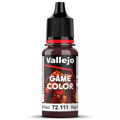 Vallejo Game Color 18ml - Nocturnal Red - 72.111 • £2.66