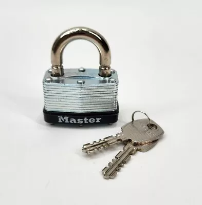 Master Lock 470-500KABRK-197 Breakaway Shackle Padlock Keyed Alike • $38.64