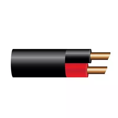 OEX Automotive Cable Twin Core 4mm Red/Black W/Black Sheath 30M Roll ACX0808 • $59.17