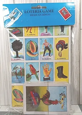 LOTERIA Classic Mexican Lottery 10 Boards And Deck/ Loteria Mexicana 10 Tablas • $9