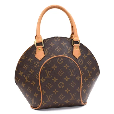 £505.37 • Buy LOUIS VUITTON Monogram Ellipse PM M51127 Hand Bag Brown Canvas AH11003