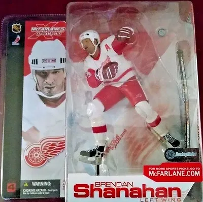 2003 McFarlane Hockey NHL Series 4 Brendan Shanahan White #160 Action Figure • $100