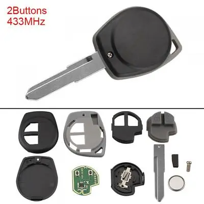 $19.99 • Buy Keyless Flip Remote Key Fob ID46 Chip Fit For SUZUKI SWIFT SX4 Alto VITARA IGNIS