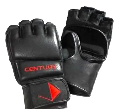 Century MMA Leather Training Gloves Mixed Martial Arts Size Small GOOD • $18.19