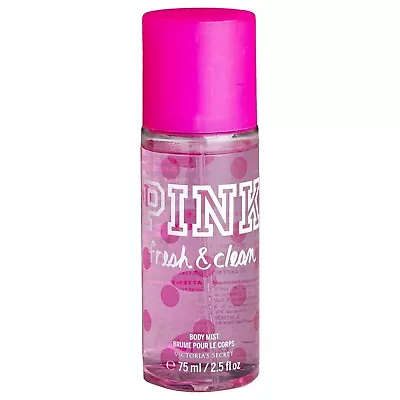 VICTORIA’S SECRET PINK FRESH & CLEAN FRAGRANCE BODY MIST SPRAY SPLASH 2.5 Oz • $19.75