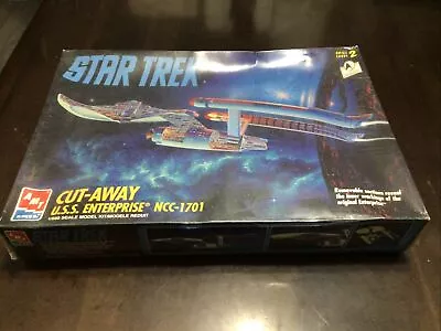 Star Trek Cut-Away USS Enterprise NCC-1701 AMT 8790 Factory Sealed • $34.95