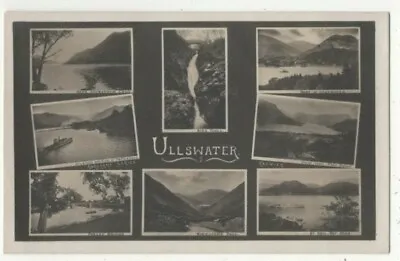 £2 • Buy Ullswater Multiview Posted 1927 Vintage RP Postcard Abraham Cumbria 412c