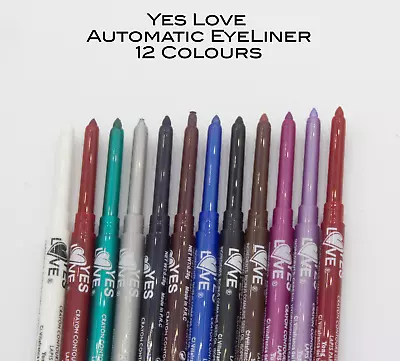 Automatic Waterproof Eyeliner Pencil 13 Colours • £1.79