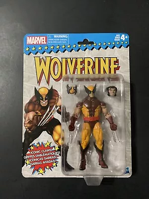 Marvel Legends 2017 Retro Collection — Wolverine (Brown Suit) — Free Shipping • $56.99