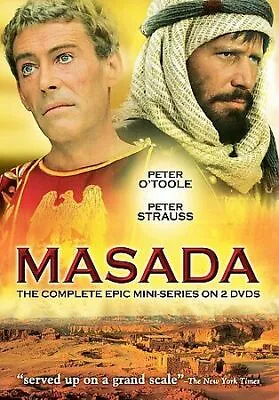 Masada~epic Historical Mini Series~ 2 Dvd Disc Set~peter O'toole Peter Strauss • $40.95