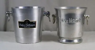 2 Older ChampagneChampagne Bucket A. Metal - Metternich + Deutz U Geldermann • $43.24