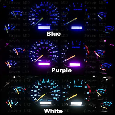 Led Kit For Ford Mustang 94 95 96 97 98  1994-1998 Instrument Cluster Gauge • $17