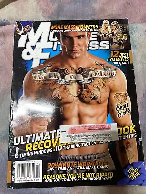 Muscle & Fitness Magazine Dec 2009 Vol 70 No 12 Joe Weider 12 Best Gym Moves  • $14