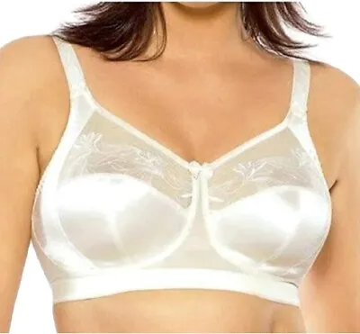 Elomi Kristie Soft Cup Side Support Bra LARGE CUPS   5850 • $24.87