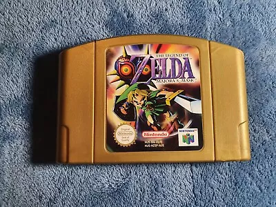 Legend Of Zelda Majora's Mask Nintendo 64 PAL Cartridge Cleaned & Tested N64 • $160