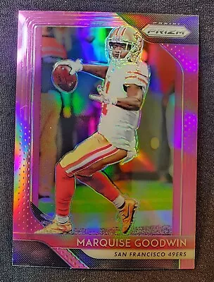 2017 Panini Prizm - MARQUISE GOODWIN - PINK REFERACTOR  • $3.50