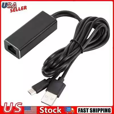 $11.01 • Buy Micro USB To RJ45 Converter For Chromecast/TV Stick 100Mbps Ethernet Adapter Kit