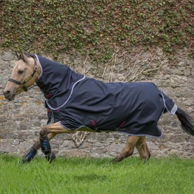 £89.96 • Buy Horseware Amigo Pony Bravo 12 Plus Lite 0g Turnout Horse Rug - Navy/Red