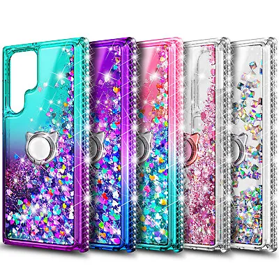 $10.98 • Buy Case For Samsung Galaxy S22/S22+/S22 Ultra, Glitter Cover W/ Screen Protector
