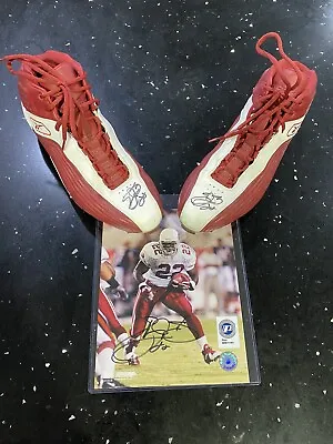 Personally Owned Emmitt Smith Game Used Cleats Shoes And Pic Of Cardinals Prova • $1099.99