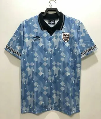 £29.99 • Buy England 1990 World Cup Third Shirt Blue