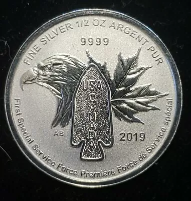 2015 1/2 Oz. Canadian DEVIL'S BRIGADE Special Forces Coins .9999 Fine Silver • $19.79