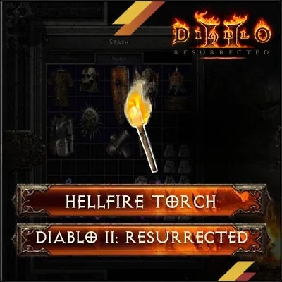 Нellfire Torch - Diablo 2 Resurrected D2r Diablo 2 • $35