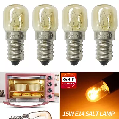 10/20X Salt Lamp Globe Bulb For E14 Light Bulbs 15W Himalayan Salt Lamp 220/240V • $21.67