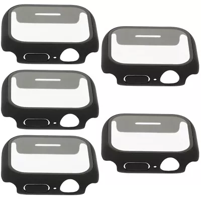  5 Sets Covers Screen Protecter Iwatch7 Protector Integrated Shell • £11.29