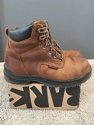 Redwing King Toe 10 D Leather Work Boots. • $94.50