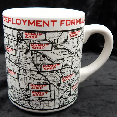 Police Depolyment Formula Coffee Cup Mug Donut Shop Funny • $11.99