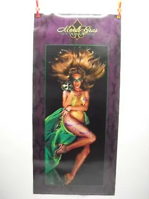 2008 Brad Edelman Poster Mardi Gras New Orleans Sexy Woman W/ Mask Print • $16.46