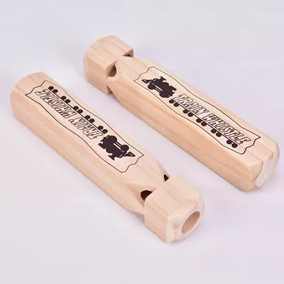 1pc Locomotive Sound Warning Steam Wood Steam Train Whistle Wooden Whist Ib-dx • $4.91