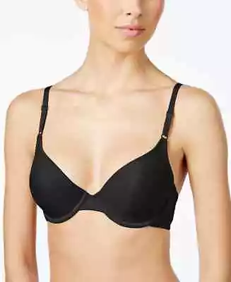 Maidenform 7959 Demi T-Shirt Bra Body Black 34DD • $35.20