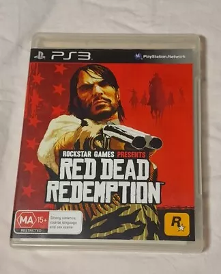 Red Dead Redemption PS3 PlayStation 3 Game Complete With Map & Manual - Rockstar • $20.99